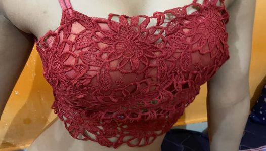 Beautiful Indian girl friend fucking her boyfriend desi style full hard cream pie cum shot vigina hard rough sex