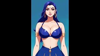 I find my little Indian stepsister’s sex toy and show her my cock which is better