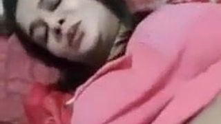 indian tiktok girl showing boobs and pussy