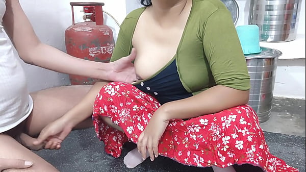 Kitchan fucking with boyfriend doggy style quick