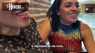 #TBJGC In Public – The BlowJob Game Challenge Part 6 (Blowjob Competition Duo)