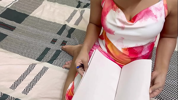 Indian College Girl Seduces Her Tutor to fuck her with a creampie (Hindi Audio) Dirty