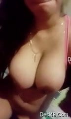 Indian cute girl showing boobs and pussy