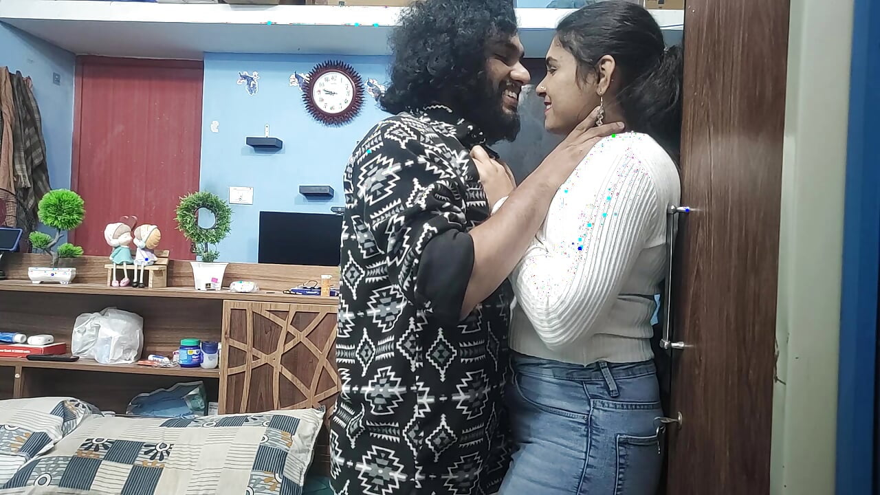 Malayali couples hot sex with malayalam dirty talk, Mallu couple hot sex, Vaishnavy and Sharun Raj hot sex, Mallu couple sex