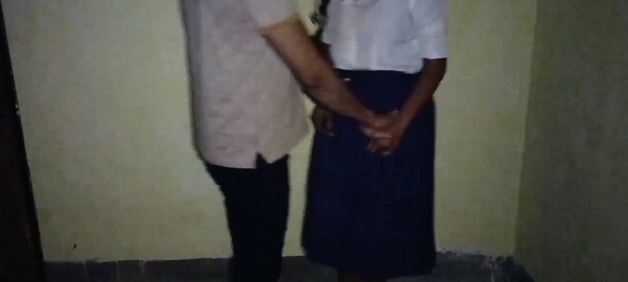 Desi girl by tuition teacher in chariot dungeon