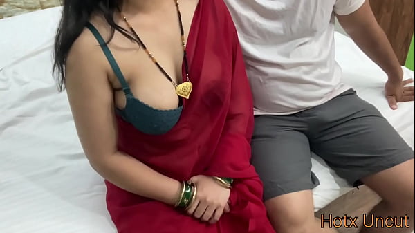 Divya Bhabhi with husband friend.