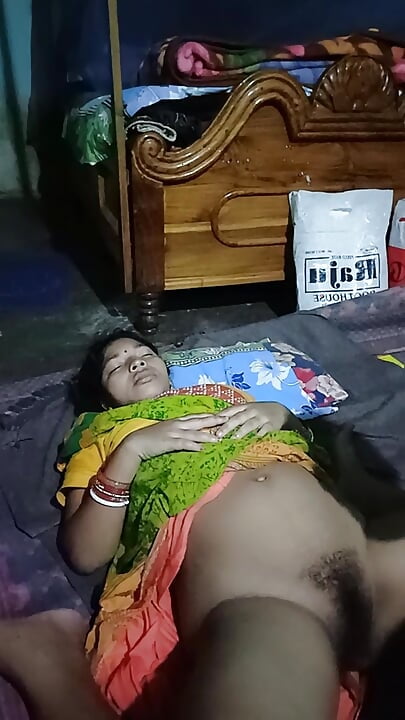 Sseema bhabi riding on the husband 🔥