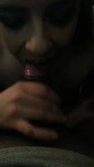 White girl sucks Indian cock