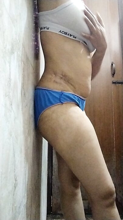 Young indian classmate oil massage of body at home Indian Desi classmate